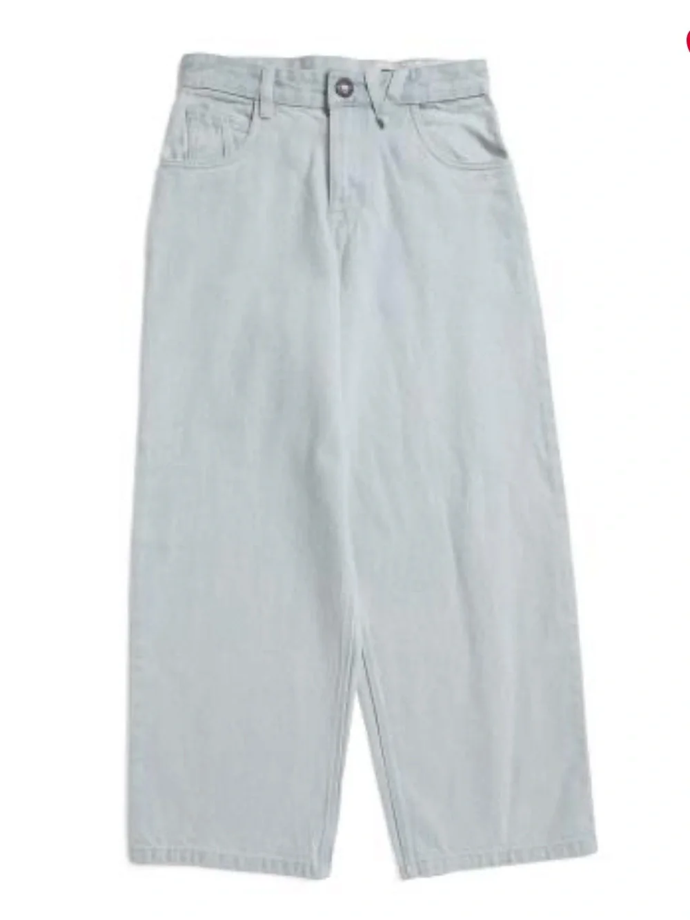 Volcom 12 (26) Jeans Big Boy Youth Chillow in Light Blue Loose Baggy Skater NWT